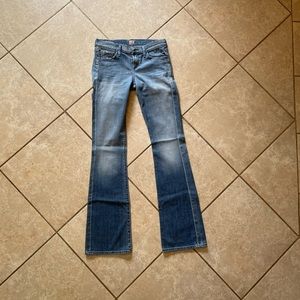 citizen of humanity kelly low rise bootcut leg